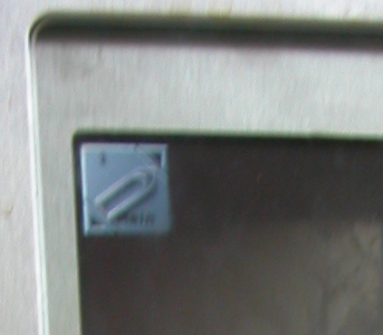 Windowmaker auf einem öffentlichen Telefon